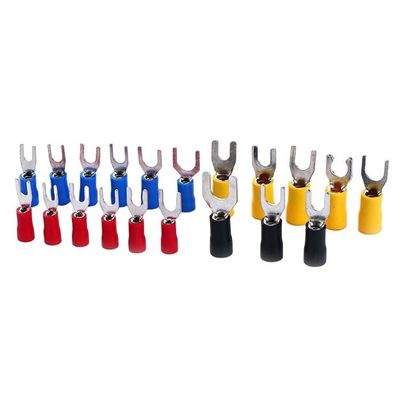 kwaliteit  Plating Tin Insulated Spade Terminal Connector Crimping Tool 14-12 A.W.G Fabriek