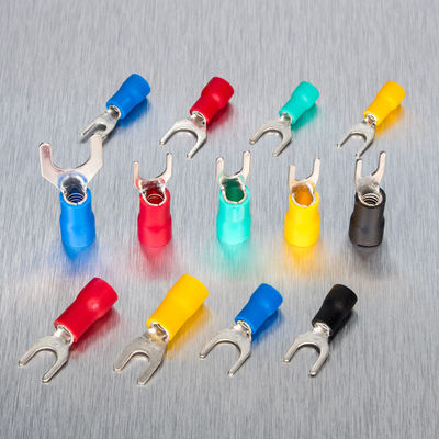 Y Type Insulated Crimp Terminal Fork Spade Splice Wire Connector SV
