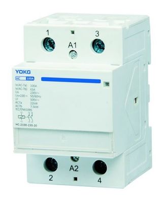 4KV nominale impuls weerstaan spanning wisselstroomcontactor voor elektrische machines met lage spanning