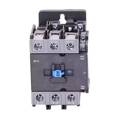 3 polen 125A wisselstroomcontactor met 3 hulpcontacten IP20-gespecificeerde schroef of DIN-railmontage