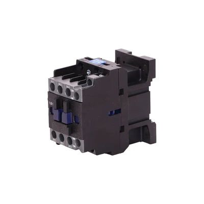 32A 220VAC 3-pool industriële wisselstroomcontactor met IP20 en schroef- of DIN-spoorinstallatie