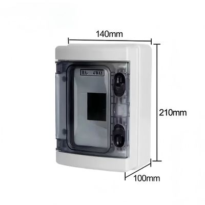 ABS Plastic 4-Way Junction Box HA4 IP65 Buiten elektrische behuizing waterdicht