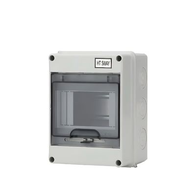 IP65 5 Way ABS+PC elektrische distributie doos waterdicht verbindingsdraaddoos