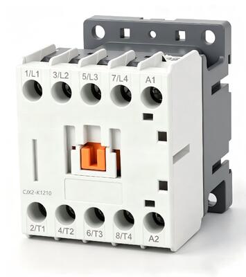 Industriële 6A 24V 48V 110V 220V 50/60Hz DIN-rail magnetische AC-schakelaars in 3 fasen
