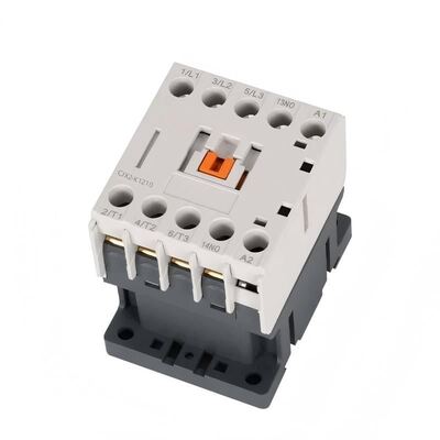 K Serie 12A 3 Polen 5,5KW AC Mini-schakelaar 1NO/1NC Hulpmotorbesturingsschakelaar