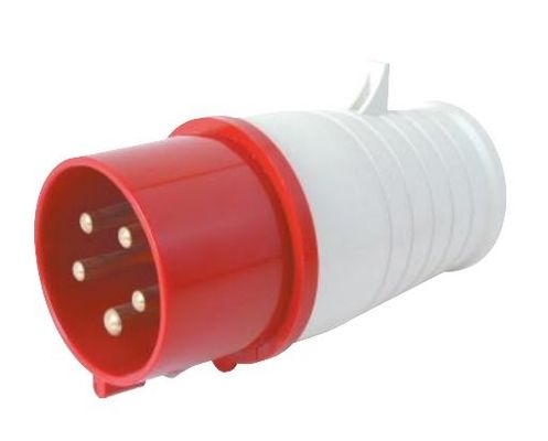 220V 5 Industriële de Contactdoosstop van Pin Industrial Plug Waterproof IP44 IEC60309